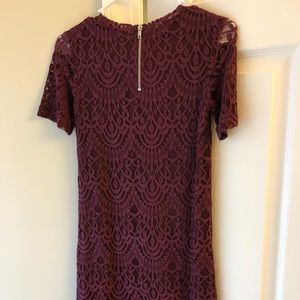 Maroon dress sz 2